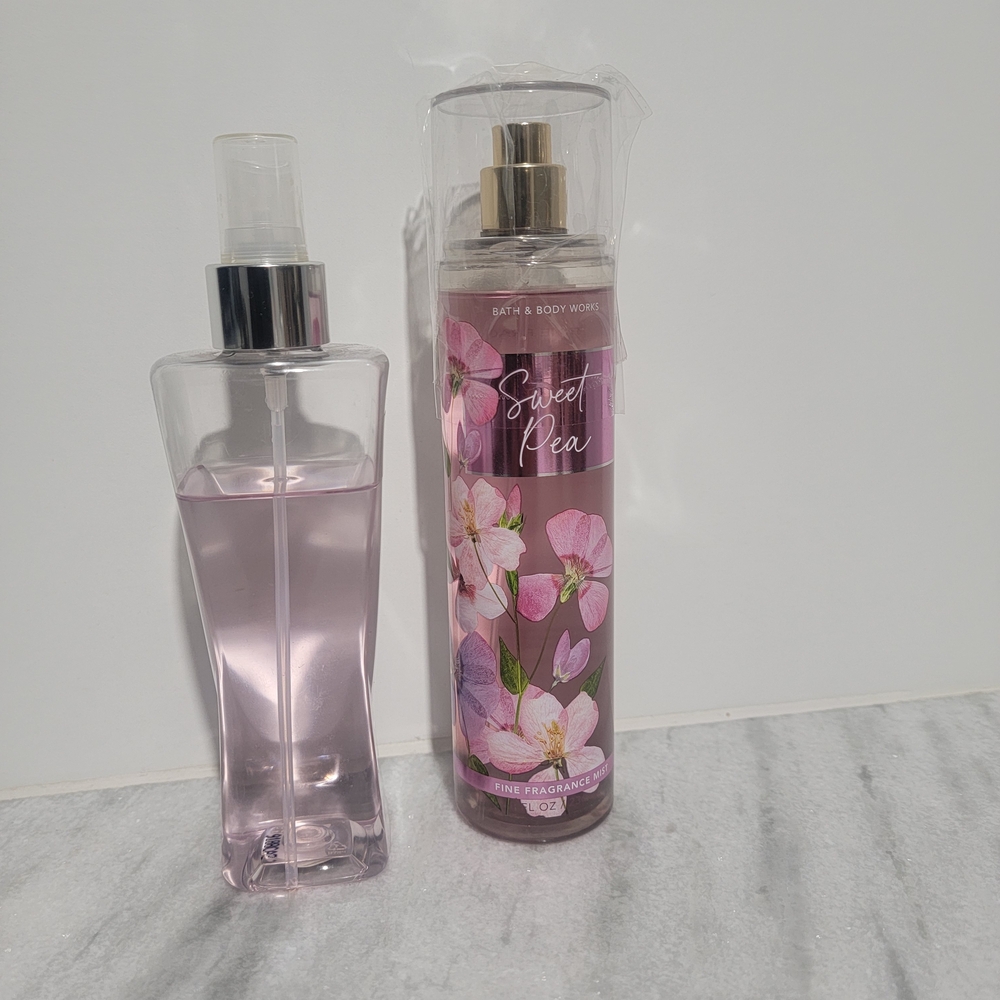 Bath & Body Works Sweet Pea Body Mist - Light Purple